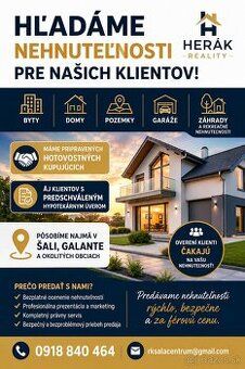 🏡 3-IZBOVÝ BYT (PÔVODNE 2-IZBOVÝ) NA KOMPLETNÚ REKONŠTRUKCIU