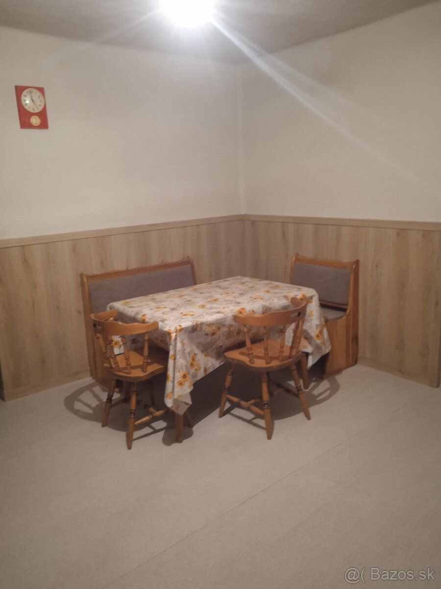 Dám do prenájmu starší rod.dom pre pracovnú partiu. Max. 6 ľ