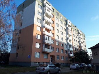 Ponúkame na prenájom veľký 1 izbový byt v zateplenom bytovom