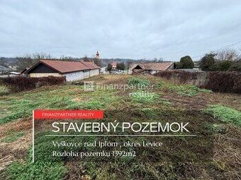 Ponúkame Vám na predaj pozemok v obci Vyškovce nad Ipľom, kt