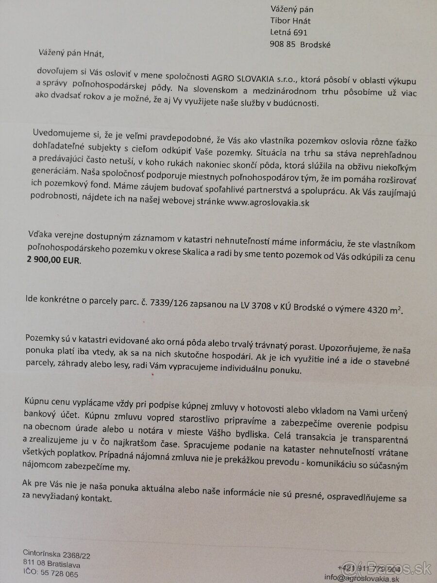 Polnohospodarsku podu.