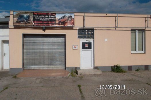Ponúkam na prenájom autodielňu, možné využiť aj na iné účely
