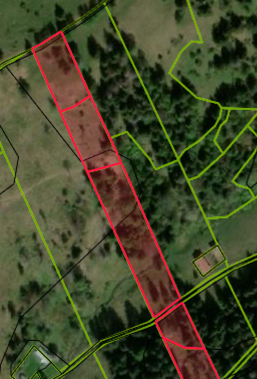 STAVEBNÝ Pozemok 14100m2 - Chatová oblasť CHLIPNAČKY. Katast