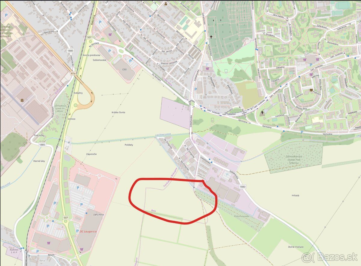 Ponúkam na predaj investičný pozemok o výmere 397 m² v rozvo