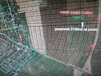 Predaj investičný pozemok Košice-Krásna 2139 m2 - 4.2. - 13: