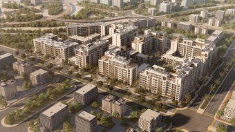 Komunita zahŕňa 844 jednotiek rozdelených do 6 klastrov, pon