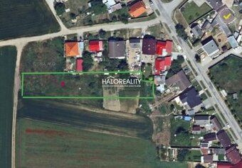 Predám pozemok o výmere 1284m2-šírka pozemku je 13m- pozemok