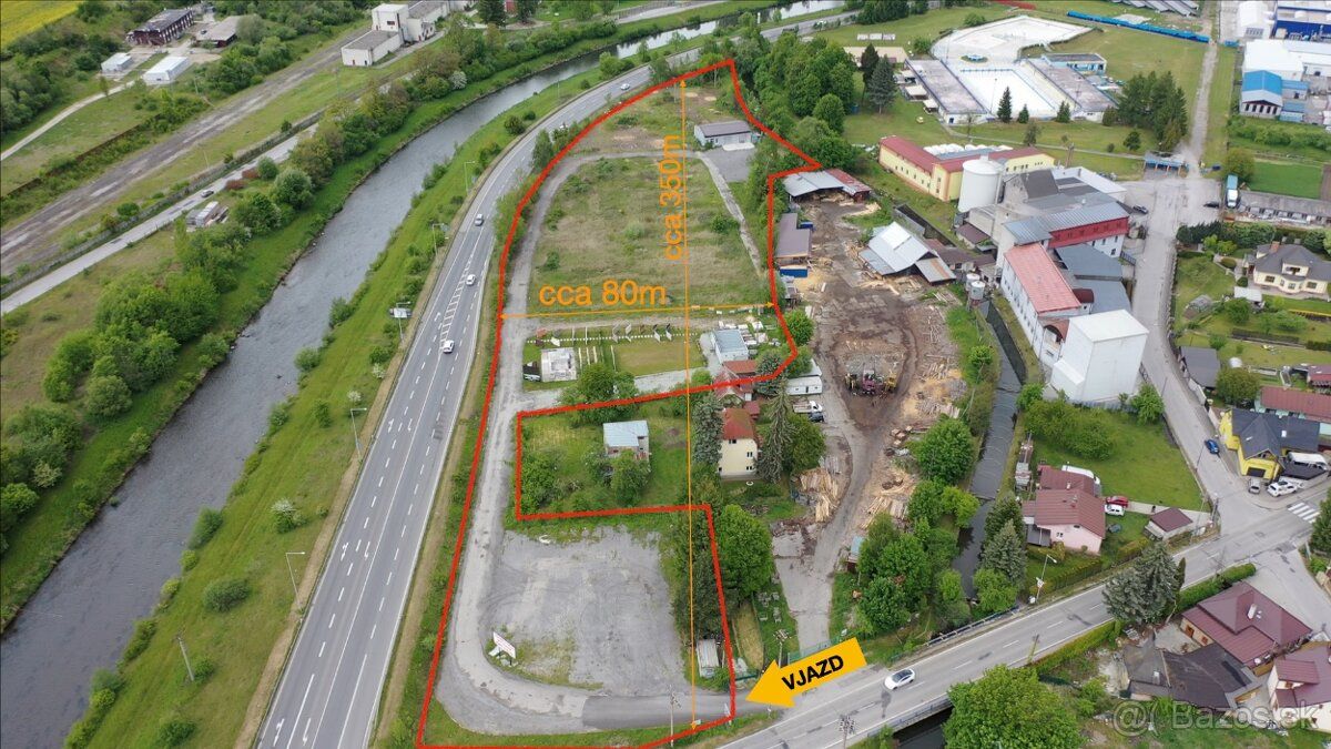 Prenajmem pozemok a skladový priestor od 1 500 m2 - 10 000 m