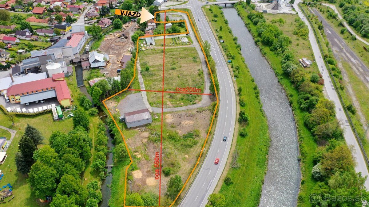 Prenajmem pozemok a skladový priestor od 1 500 m2 - 10 000 m