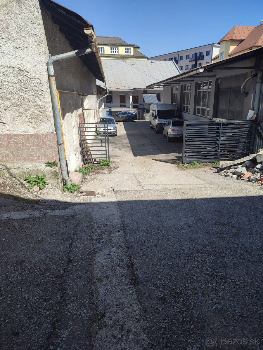 Prenajmem priestor cca 35 m2 voda wc elektrika objekt je zab