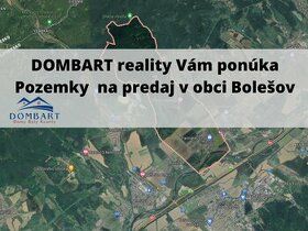 STAVEBNÝ POZEMOK NA PREDAJ – BOLEŠOV Ponúkame na predaj stav