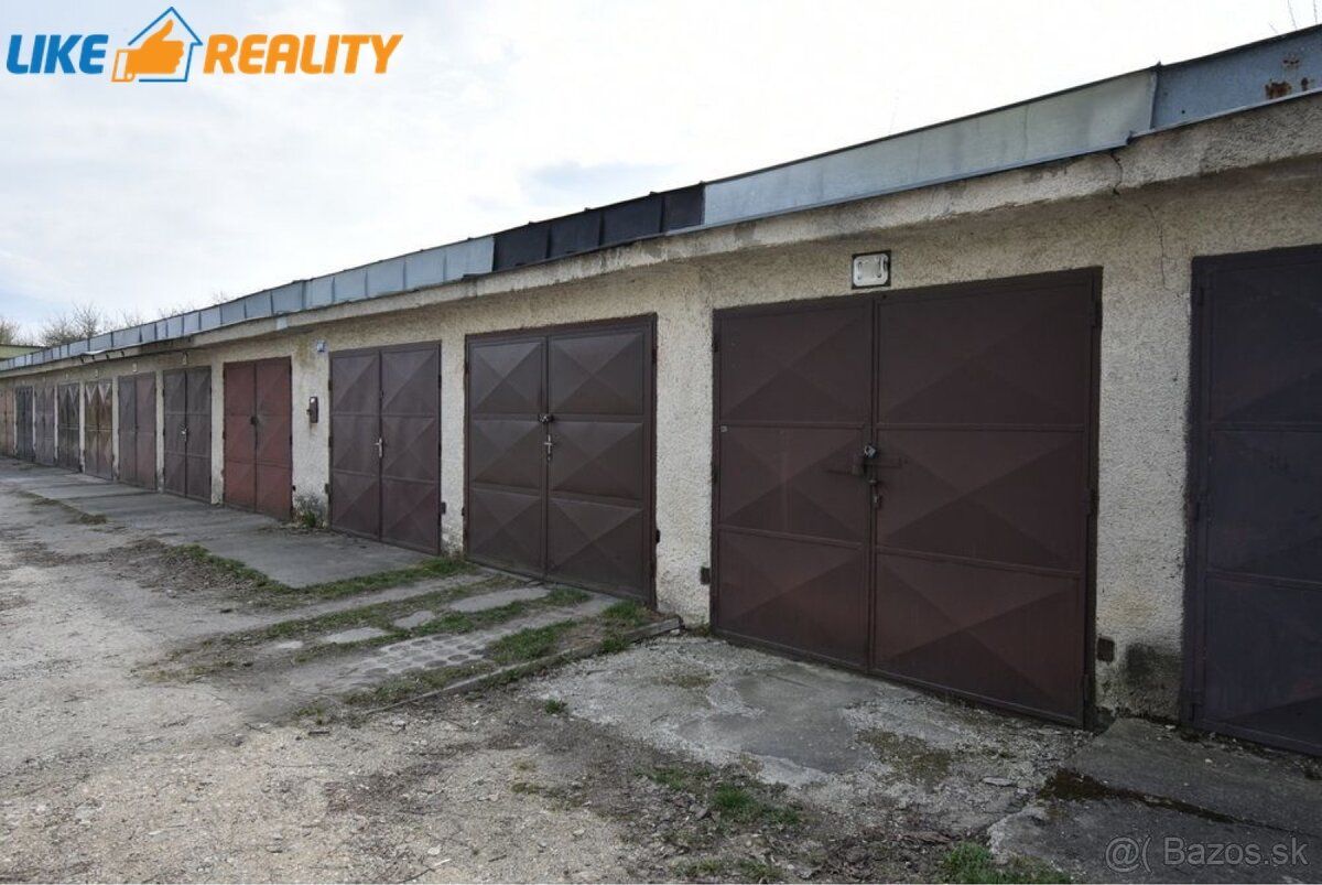 Ma niekto na predaj garáž, min. 17 m2, s elektrikou, v dobro
