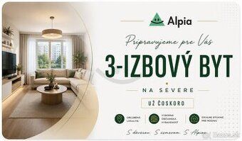 Hladam pre klientku zrekonštruovaný 2 izbový byt v Martine.P