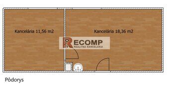 Ponúkame na prenájom obchodno-kancelárske priestory v Poprad