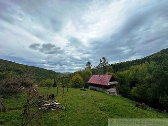 Na predaj drevenička na polosamote na klenovských lazoch. Dr