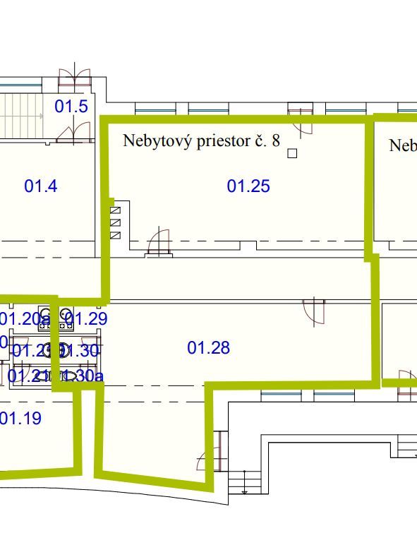 Ponúkame na predaj obchodný priestor nachádzajúci sa v admin