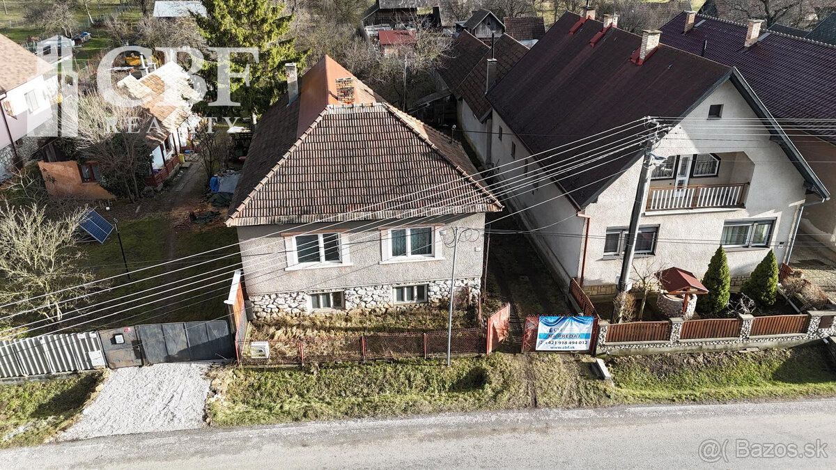 Typ: Rodinný dom Obec: Brzotín
Ponúkame Vám  na predaj rodin