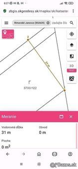 Predam stavebny pozemok parcela 3700/122 a 3700/33. Cely ma 