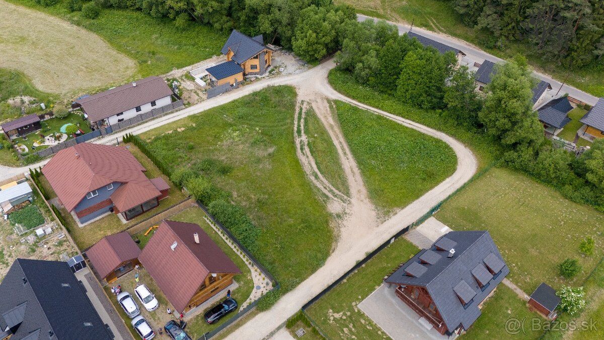Pozemok snov vo Valčianskej doline – 2 557 m² priamo pri Sno