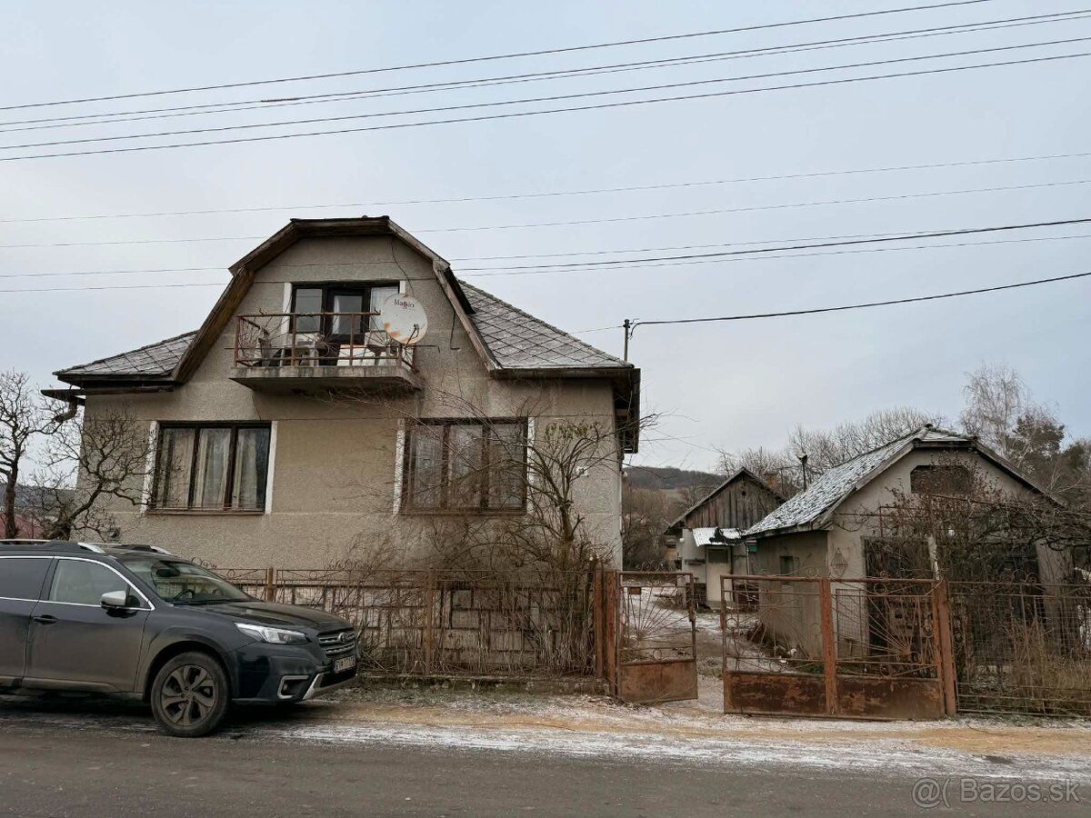 Ponúkame Vám na predaj rodinný dom v obci Dlhá Ves v pôvodno