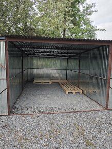 Dlhodobo prenajmem plechovú garáž o rozmere 3x5m v oplotenom