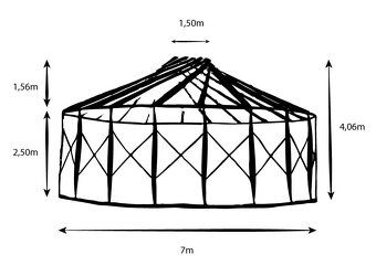 Predám moderný EKO-DOM priemeru 8,4m - 55,4 m2 úžitková /vnú