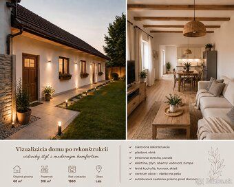 Typ: Rodinný dom Obec: Láb
Ponúkame na predaj rodinný dom s 