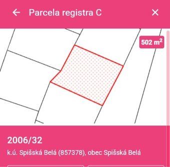 Predám záhradu v zahradkarskej oblasti pri železnici v k.ú. 