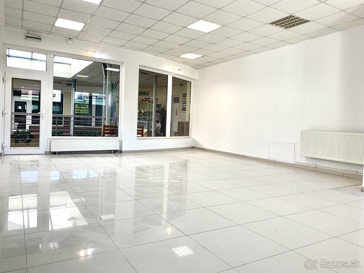 Priestor na prenájom o výmere 55,22m2, klimatizovaný, 1.posc