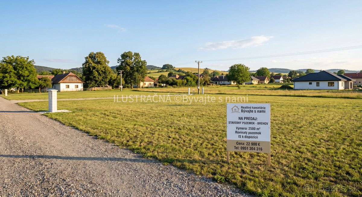 Typ: Pozemok pre rodinné domy Obec: Brehov
 
Realitná kancel