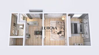 LUHOVA reality Vám výhradne ponúka na predaj priestranný 2-i