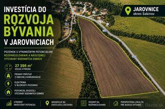 EXLUZIVNE ponúkame na predaj pozemok s výmerou 2 006 m², sit