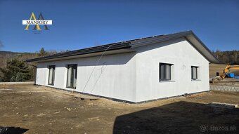 Ponúkame na predaj murovaný 4-izbový bungalov v tichej časti