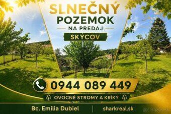 TUreality ponúka na predaj pozemok v obci Skýcov s rovinatým