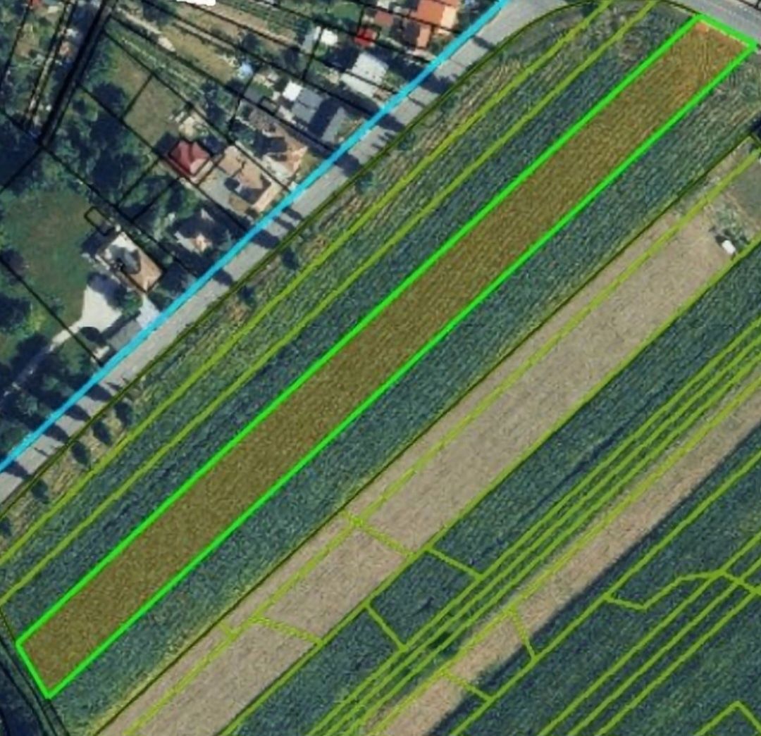 Predám pozemok na výstavbu v Suchej nad Parnou. Šírka 22,5m,