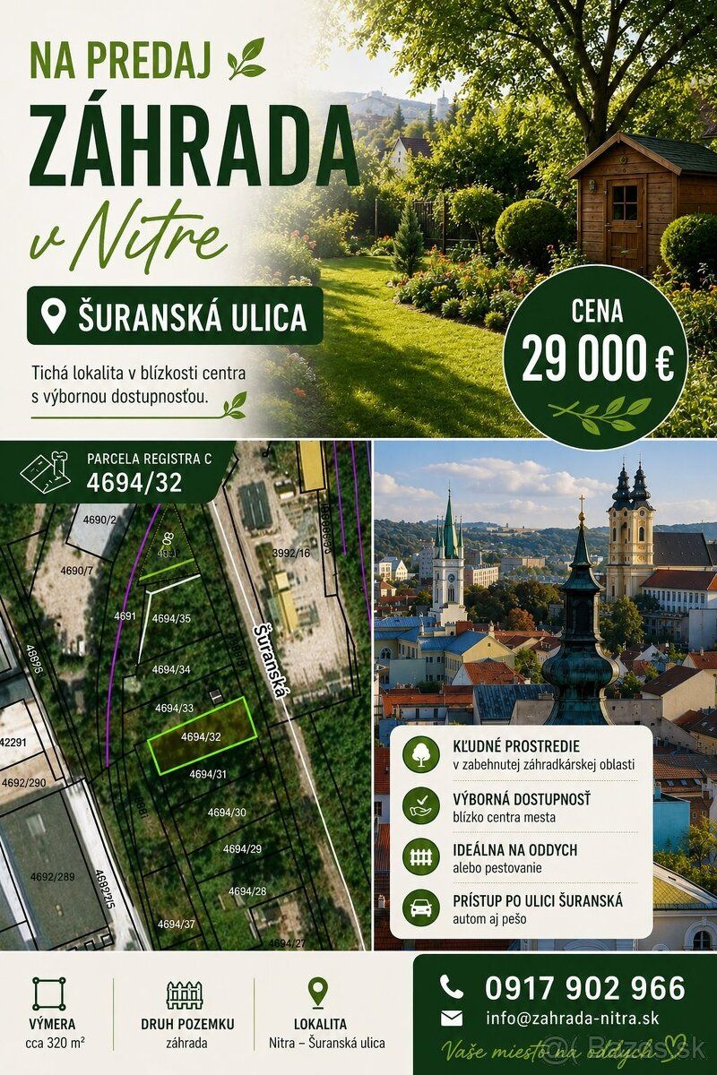 Cena: 29 000€.
Hľadáte miesto na relax, záhradkárčenie alebo