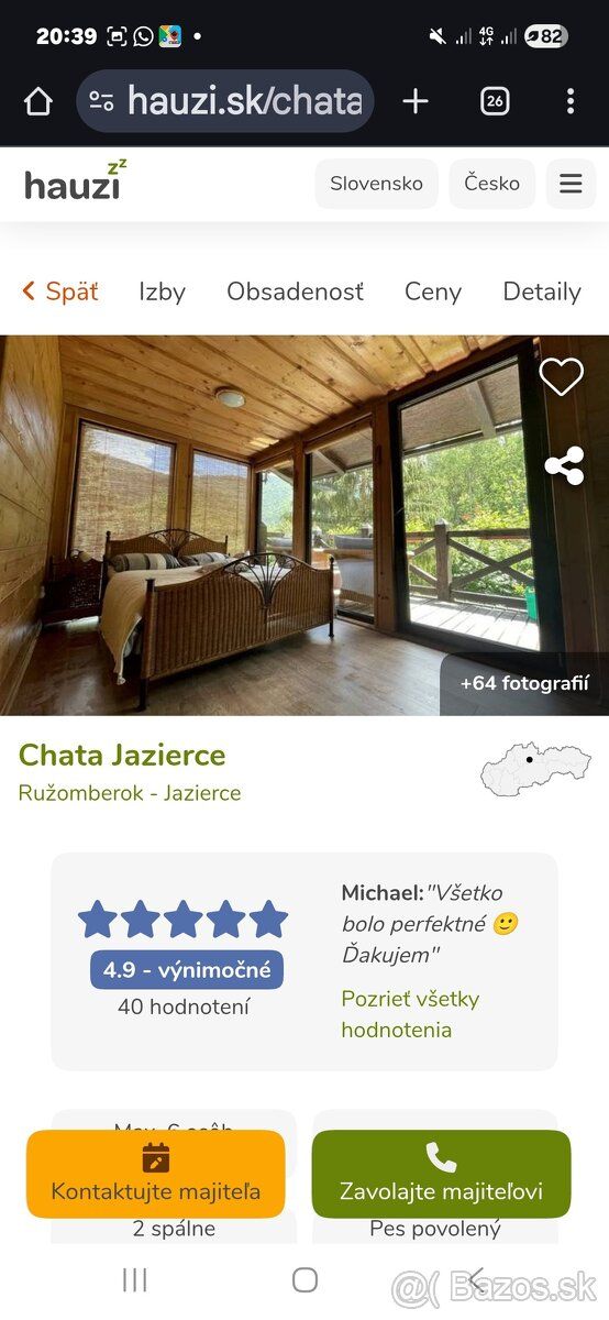 Dobrý deň, Vlastníte rekreačnú nehnuteľnosť, ale nemáte čas 