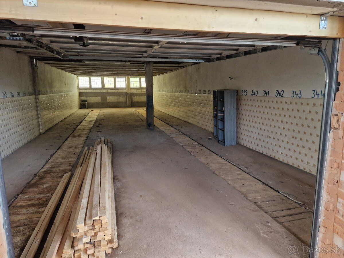 Ponukam na prenajom priestory, boxy moznost zlucit viacero s