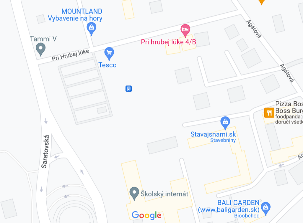 Ponukame vonkajsie parkovacie statie rozmer cca 2,4m x 5,5m 