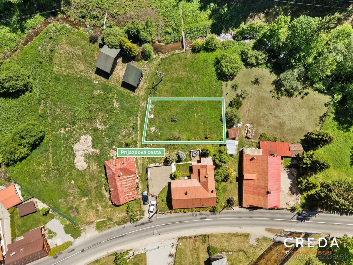 CREDA REAL ESTATE Vám ponúka na predaj stavebný pozemok pre 