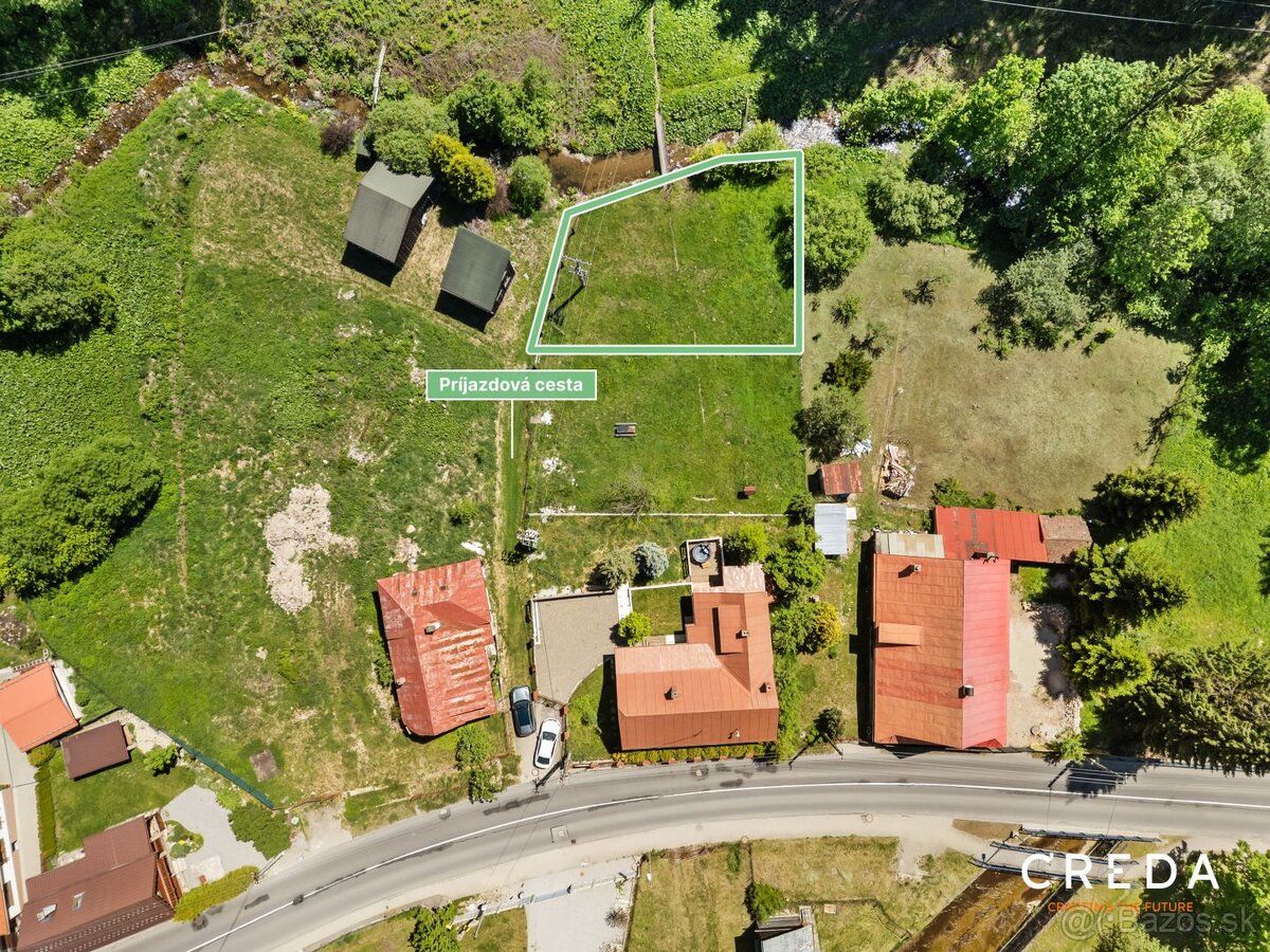CREDA REAL ESTATE Vám ponúka na predaj stavebný pozemok pre 