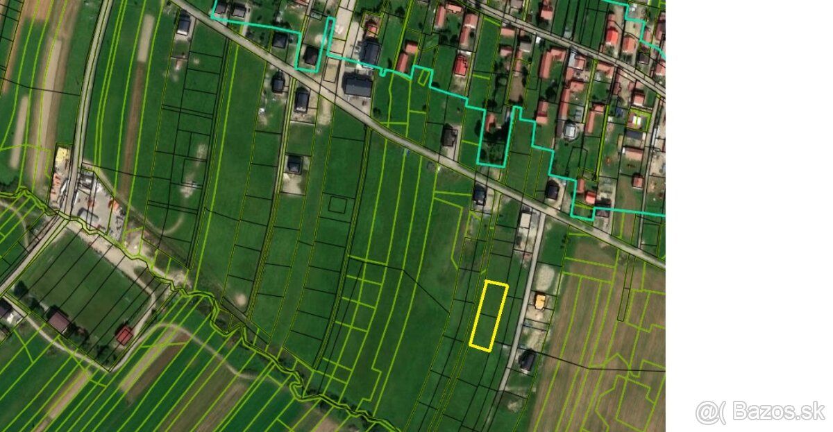 Ponúkame na predaj dva stavebné pozemky v k.ú. Mútne časť Uk