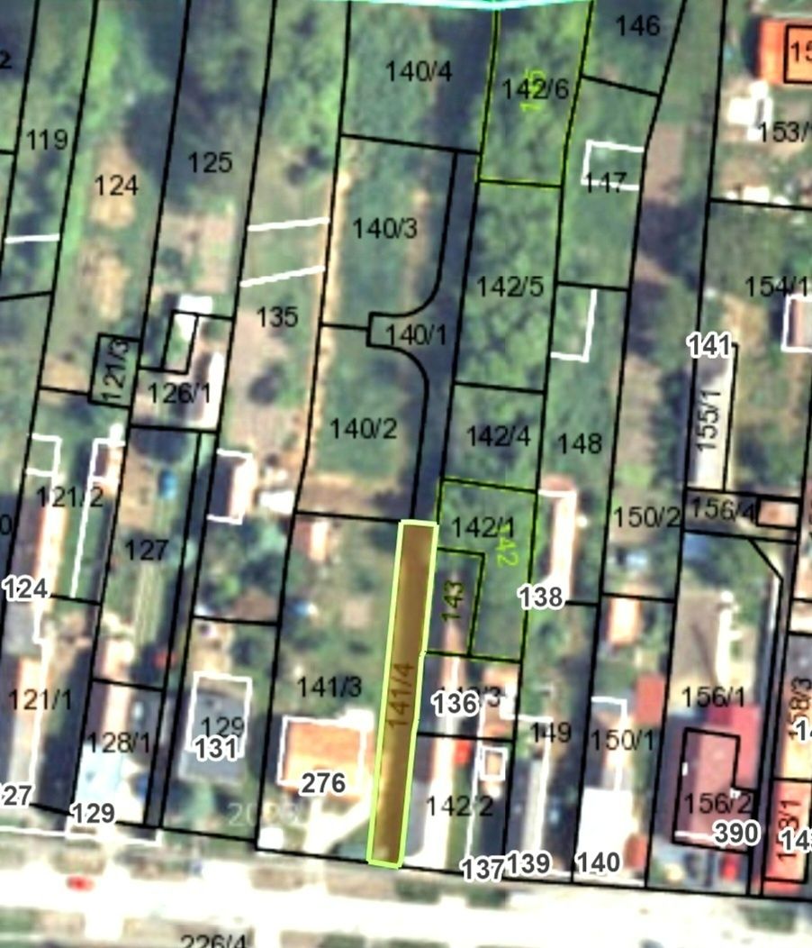 Ponúkame Vám na predaj pozemok na stavbu rodinného domu Vráb
