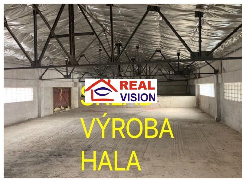 Real Vision Vám ponúka na PRENÁJOM priestory v priemyselnom 