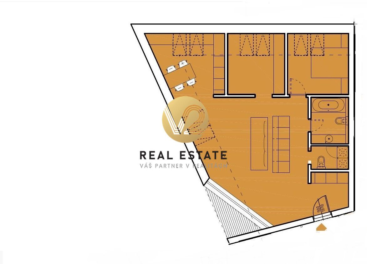 Maroš Vereš +421 904 086 200 \r
V2 Real Estate ponúka na pre