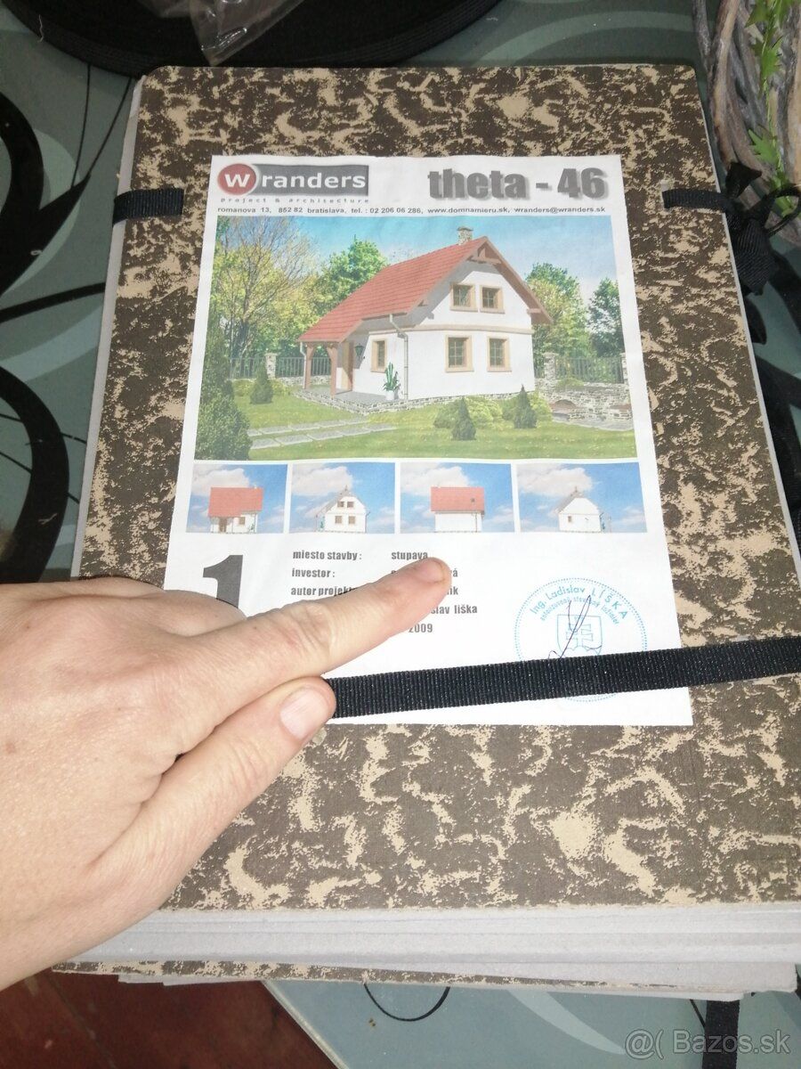 Predám nepoužity plán zviazaný v v 5paré na stavbu maličkého