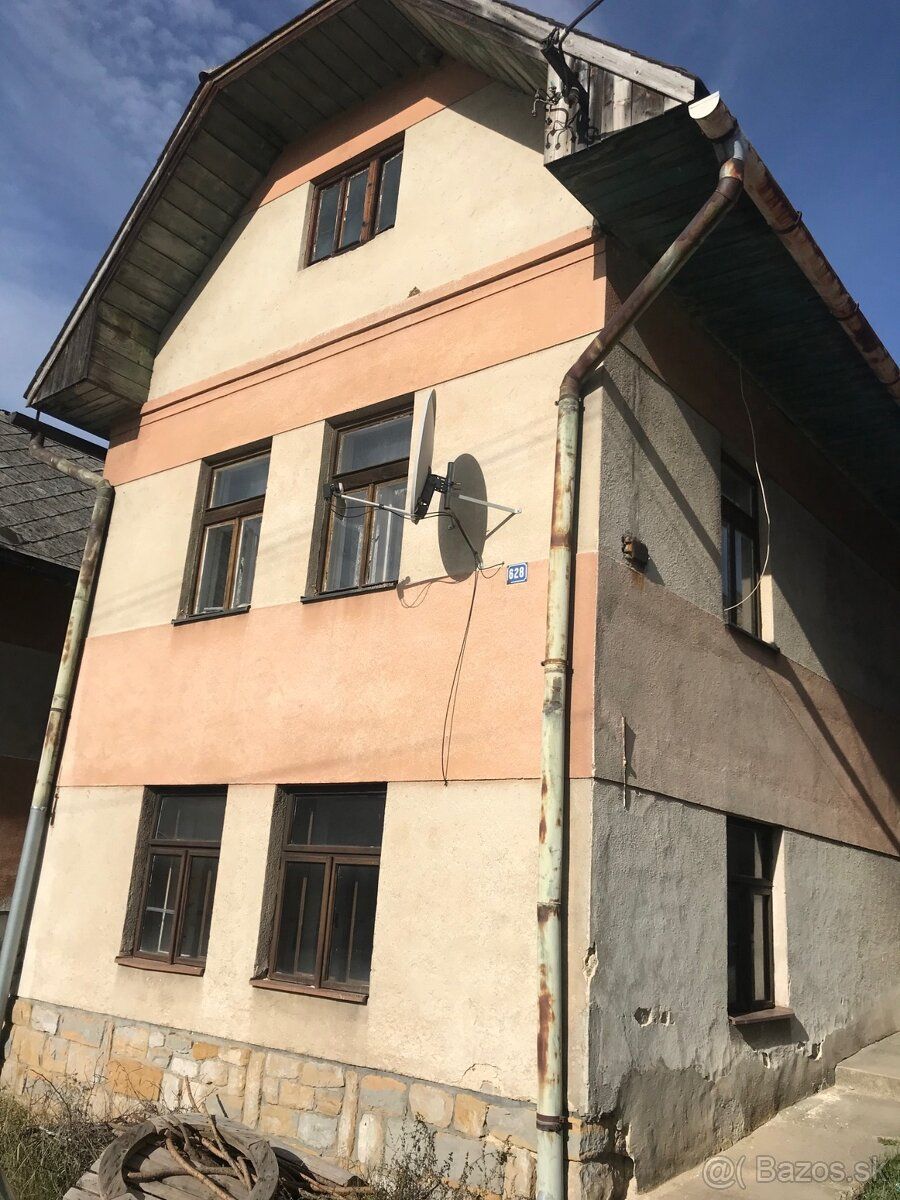 *Rodinný dom nachádzajúci sa na pozemku o celkovej rozlohe 6