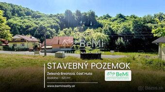 Ponúkam na predaj stavebný pozemok v tichej obci Železná Bre