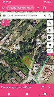 1032512 Ponúkam na predaj dva pozemky pre rodinné domy v obc
