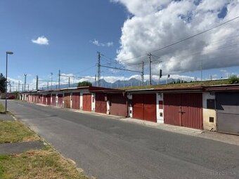 Prenajmem garaz v Poprade na sidlisku Zapad (Hranicna). Supe